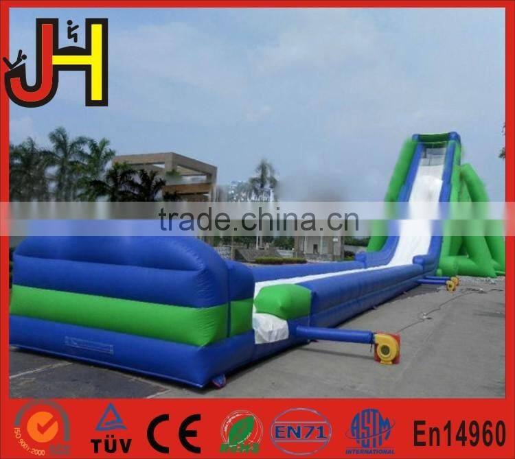 Guangzhou JH Custom Blue&Yellow Large Inflatable Water Slide For Sale