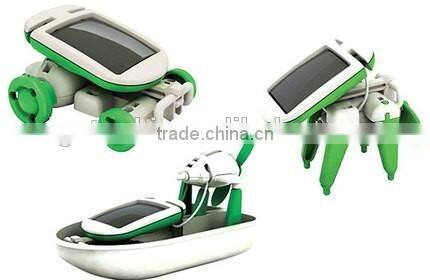 6 in 1 Solar Robot Toys for children