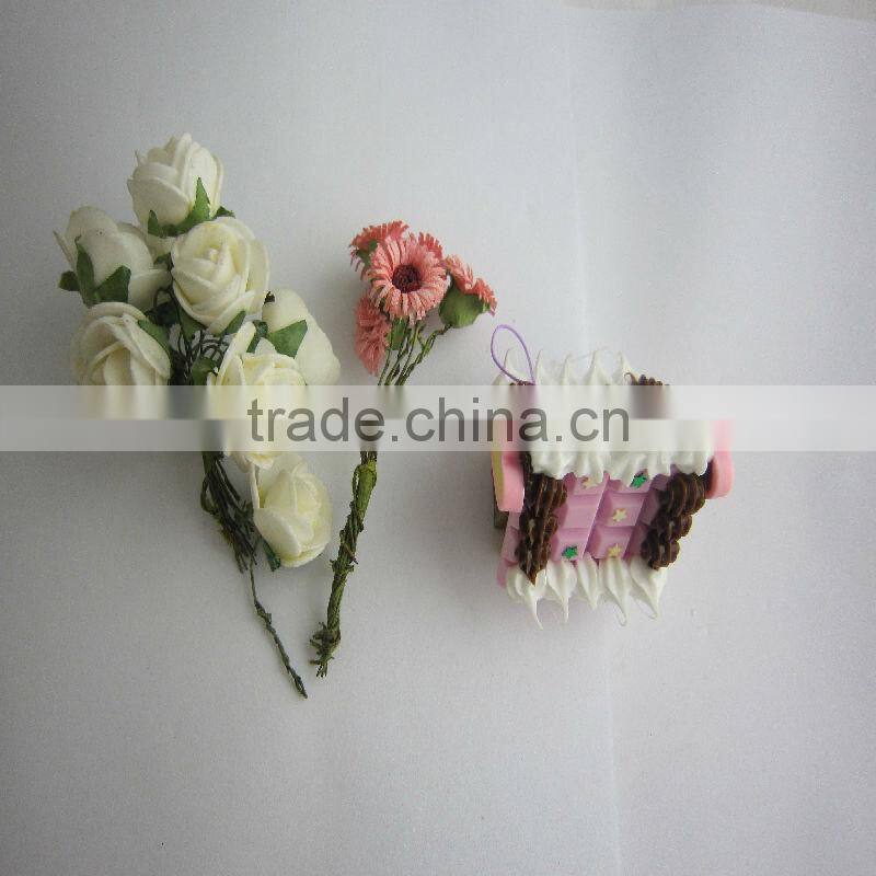 Hot SanQi Brand Crafts Pvc Material Fake Food Fake House Display