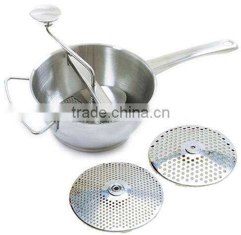 Stainlesss Steel Manual Food Mill, Fruit Mill, Vegetable Mill