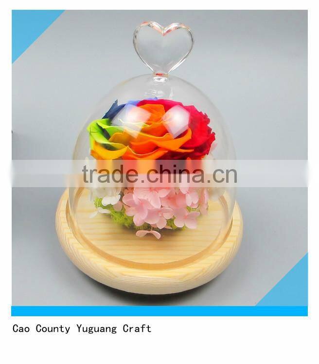 natural pine wood flower plate