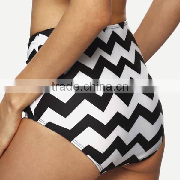 OEM accept sexy women high waist swim wear