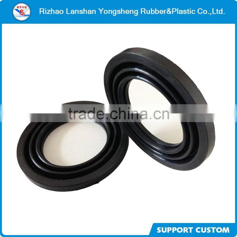 Wear resistant heat resistant black waterproof rubber seal ring