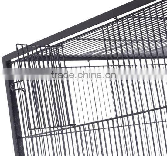 32" x 18" x 63" Metal Bird Cage Aviary With Stand
