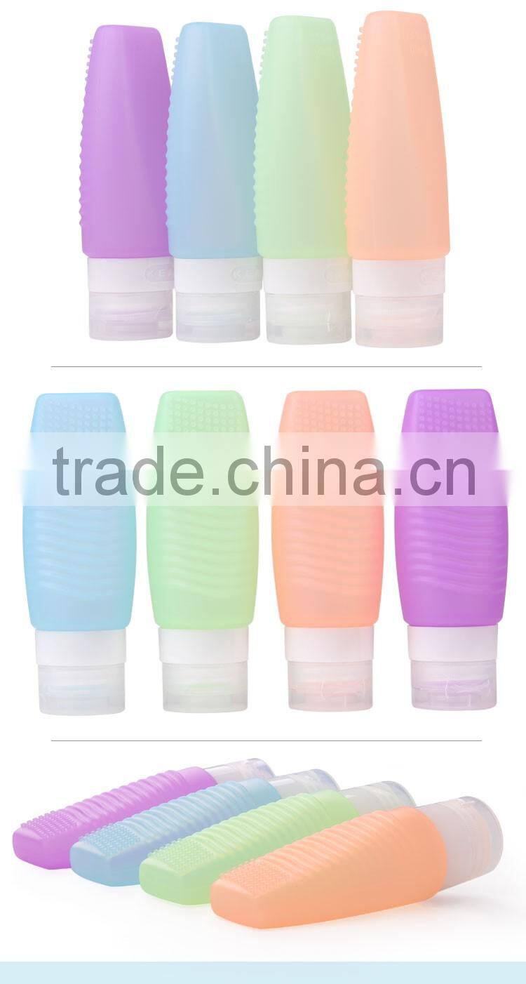 2017 TSA Approved Best Travel Kit Silicone Travel Shampoo Bottles