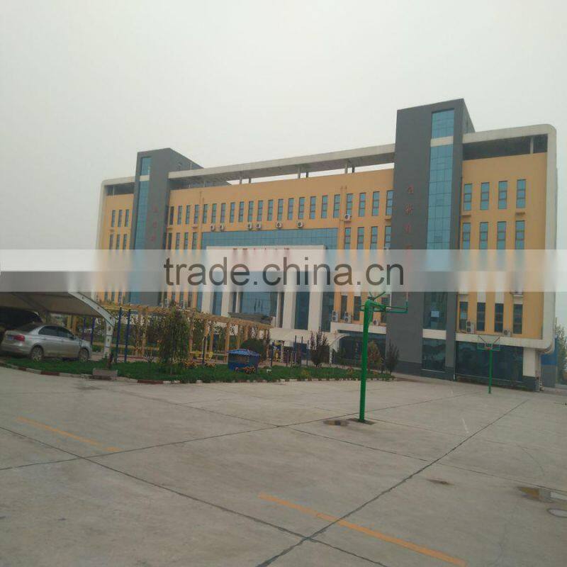 Curved green stadium fence for sale