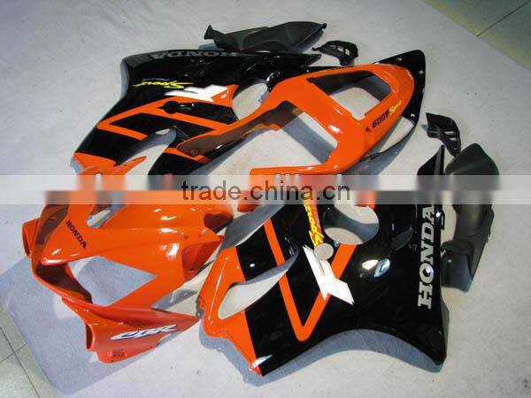 For Honda CBR600F4I CBR600 F4I 2001-2003 2002 Orange Black Fairing Body Work