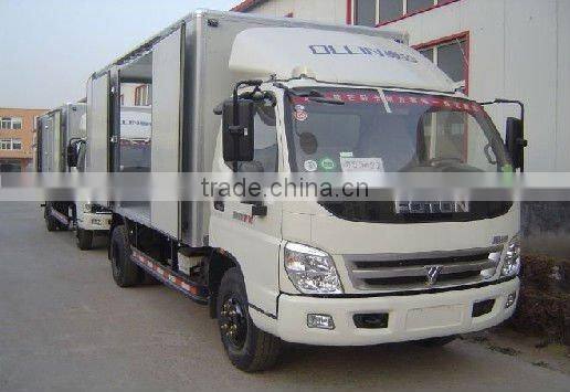 Insulated box van truck