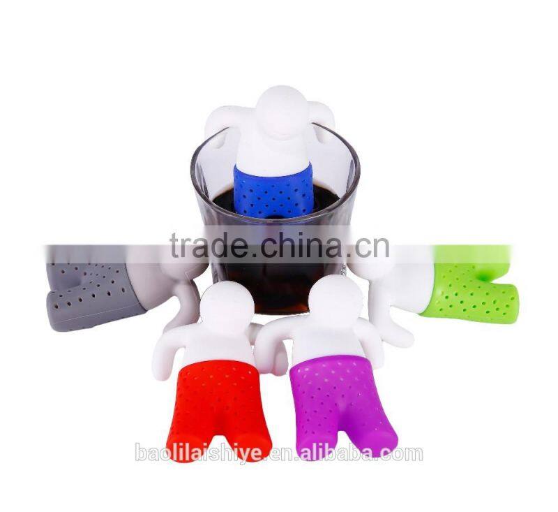 Mr.tea non-toxic BPA free silicone tea infuser