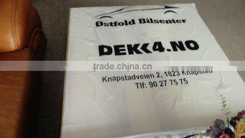 PE rolls Disposable Plastic Spare Car Tire Bags /Wheel Cover