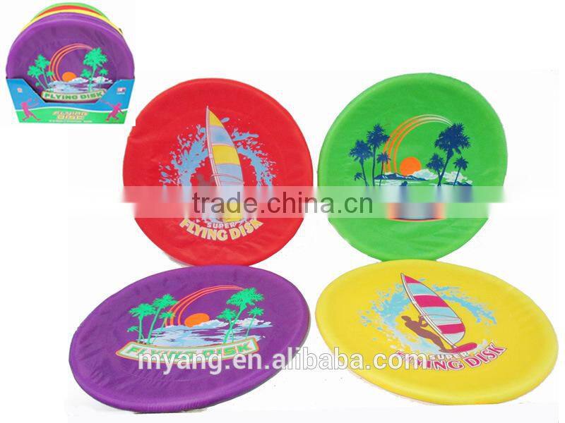Supply Wholesale Various Promotional Frisbee /Summer kids beach game soft water frisbee