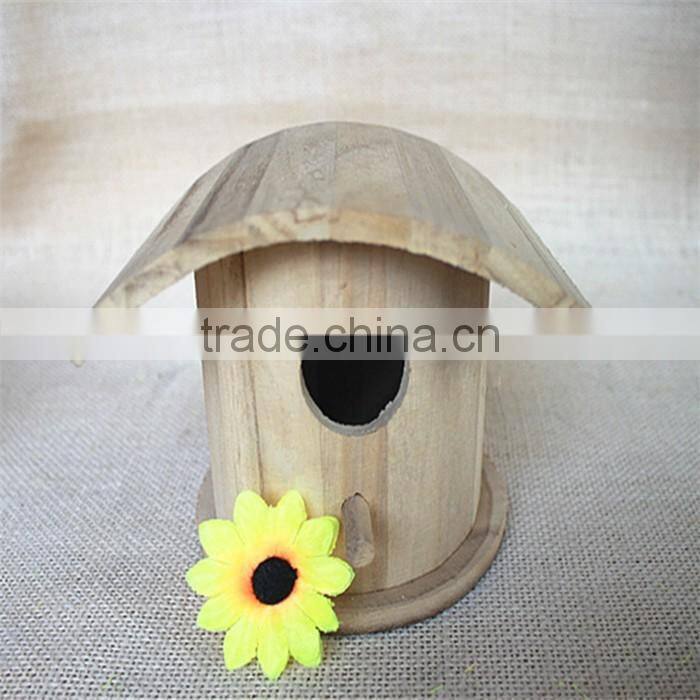 Dome artificial wood sea bird nest birds nest swing for sale