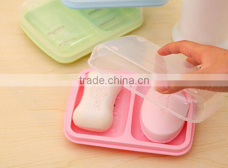 Q080 fashion household wholesale home east plastic soap dish