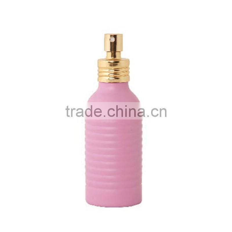 120ml Protable aluminum bottle with perfume sprayer