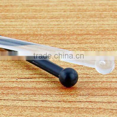 Taizhou Foodgrade PS plastic stirrer/round muddle