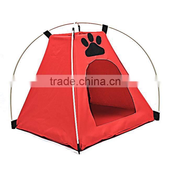 Oxford cloth Folding tent Dog house foldable removable pet tent