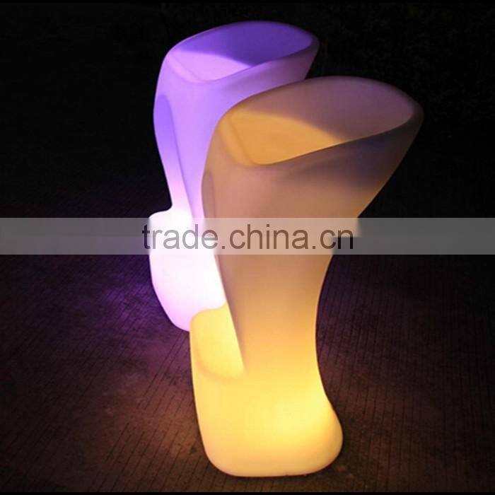 best selling event rental acrylic led table and chairs