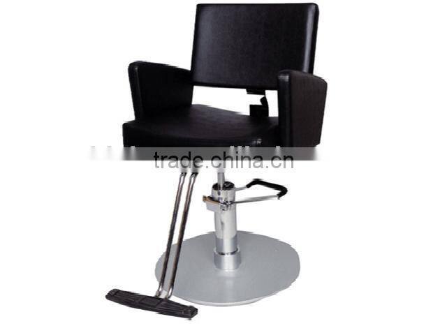 Round Base Modern Hydraulic barber chair hair cutting chairs with pedal wholesale barber supplies F-A12