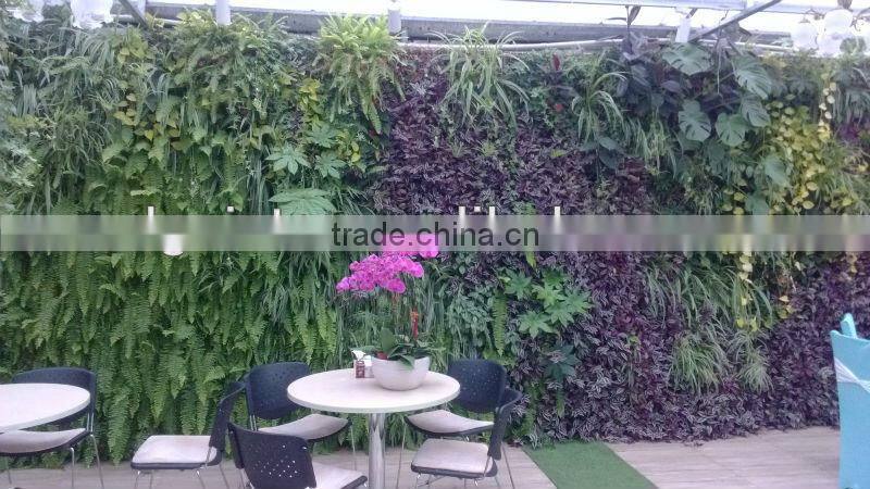 Home garden decoration 1sqm artificial green plant wall EPW08