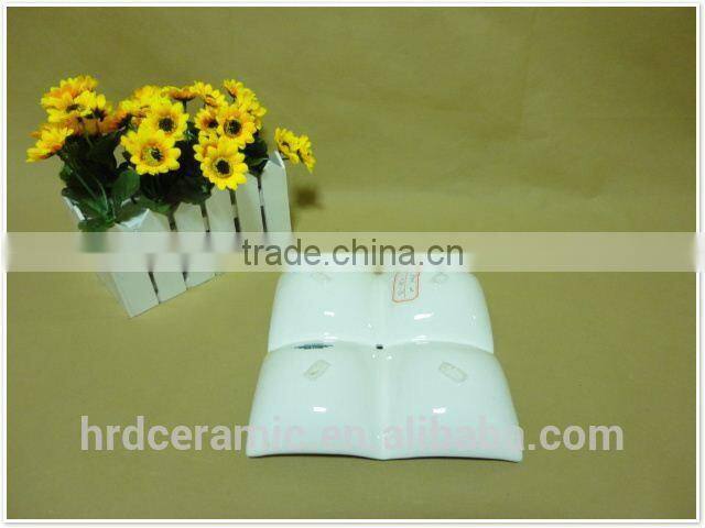 ceramic plates/stock ceramic dinner plates with handles