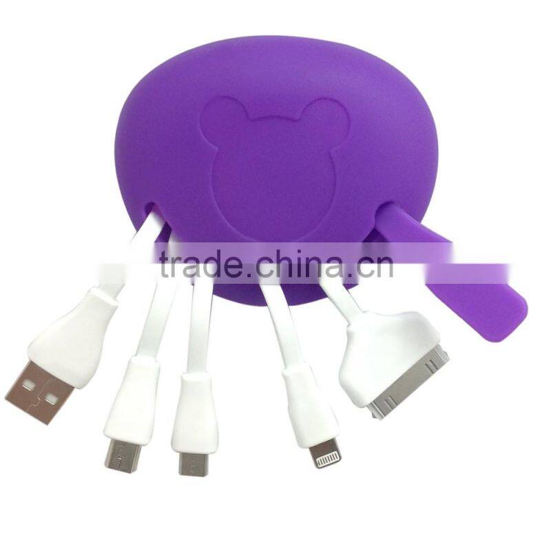 Computer,Video Game Player,Mobile Phone Use and 4 in 1 multi usb data sync charger cable