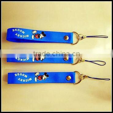 Adjustable Polyester Woven Lanyard/Promotional Neck Lanyard