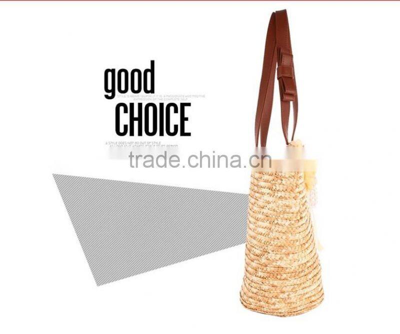 Cheap straw beach bag