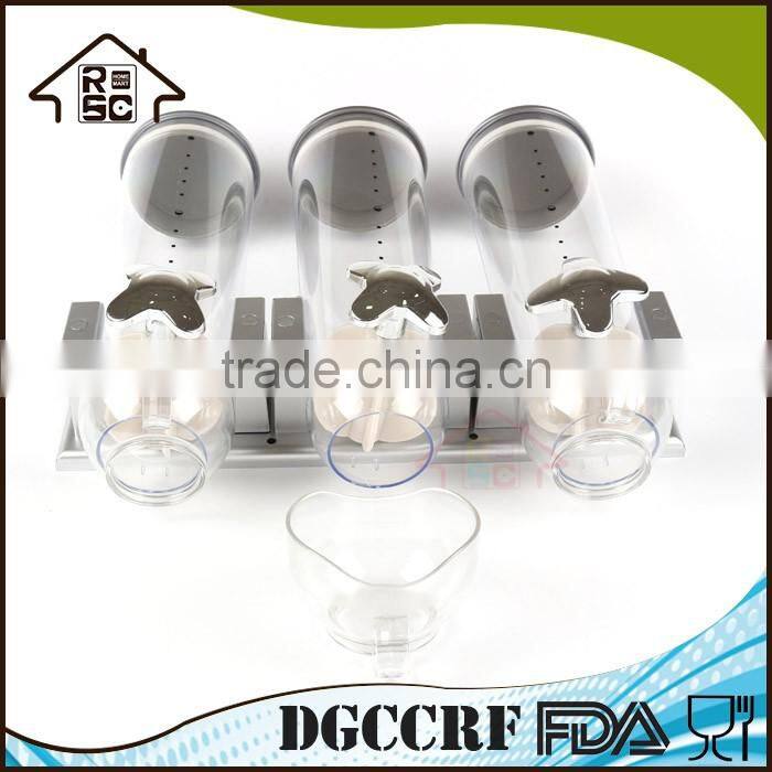 NBRSC Wall Mount Dry Food Dispenser Candy Cereal Dispenser Storage Container