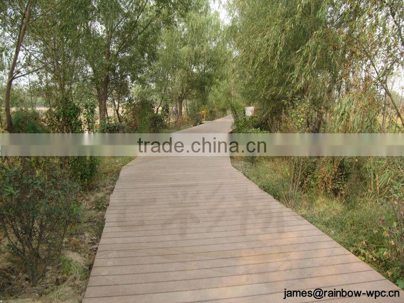 composite wood grain decking extrusion