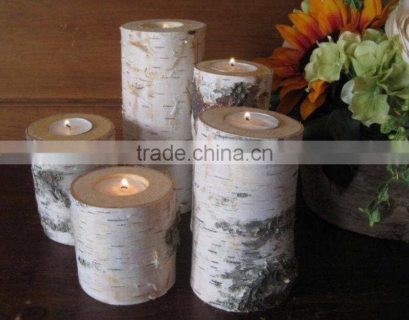 Natural wooden hanging christmas ornaments decoration