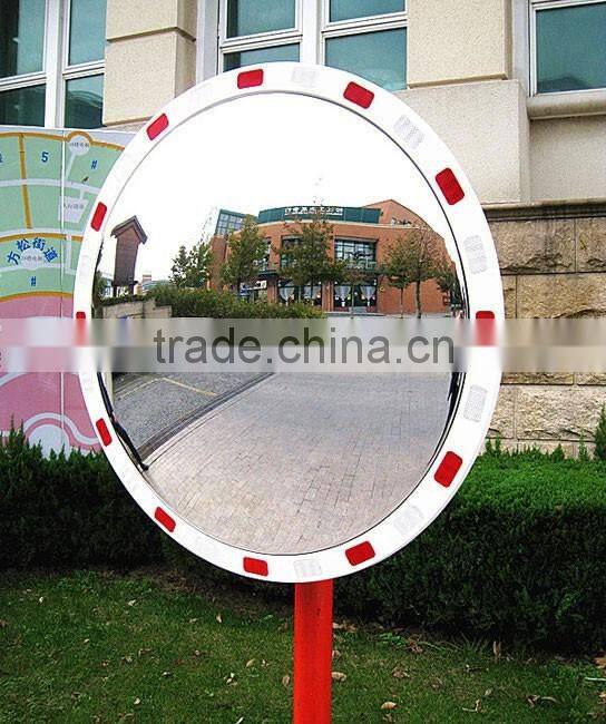 162677 Roadway Safety Convex Mirror Round Shape High Visibility Traffic Convex Mirror