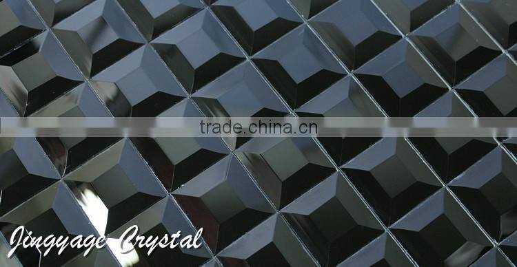 Diamond 5 surface glass mosaic 30*30mm crystal mosaic