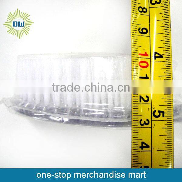 Plastic long handle bath brush