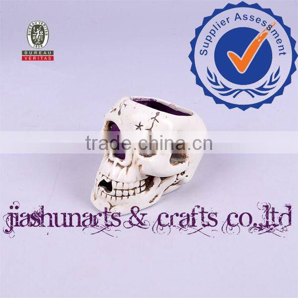 Halloween Skull Decoration Candlesticks