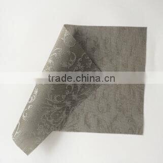 PVC jacquard weaving table mat