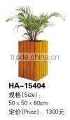 Solid wood park & street beautiful flower planter box (HA-15507)
