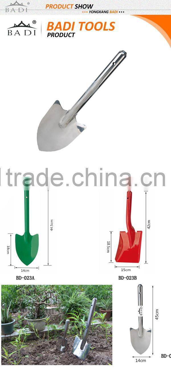 high grade and hot sale Stainless steel mini garden mechanical shovel