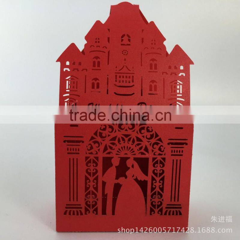 foldable sweet wedding candy box romantic paper wedding box