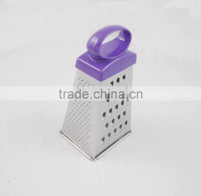 Colorful 4 Sided Stainless Steel Ginger Grater For Vegetable