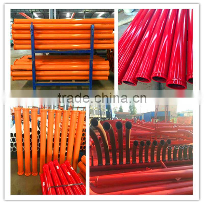 Delivery pipes for concrete pumps