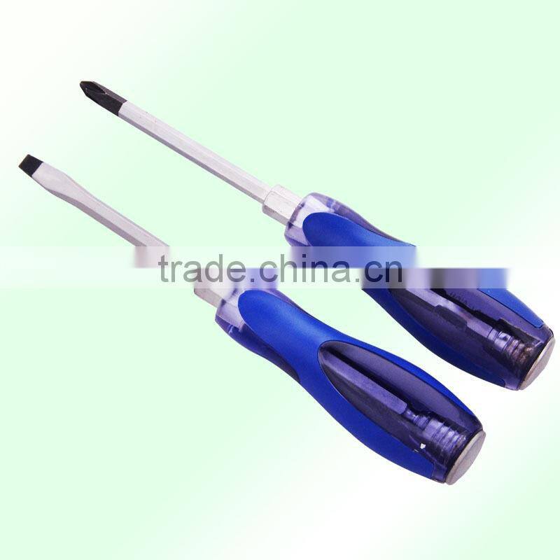 D1004 311 Blue transparent wear heart handle with alone use screwdriver