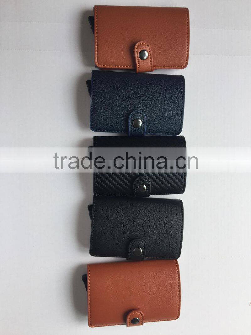 The Automatic Credit Card Holder Rfid Blocking Aluminum Business Pop Up Card Holder