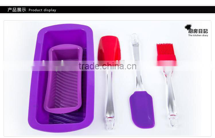 Kids funny silicone baking set decorative cupcake bake set
