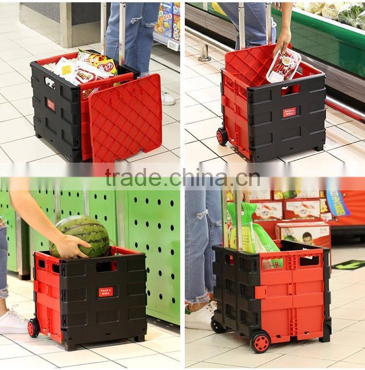 Lightweight Folding Hand Cart/Collapsible Wheeled Hand Cart
