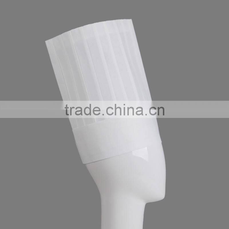 Chef cook hat,embossed Chef Hat,Disposable Nonwoven Chef Hat(Z-CH-008)