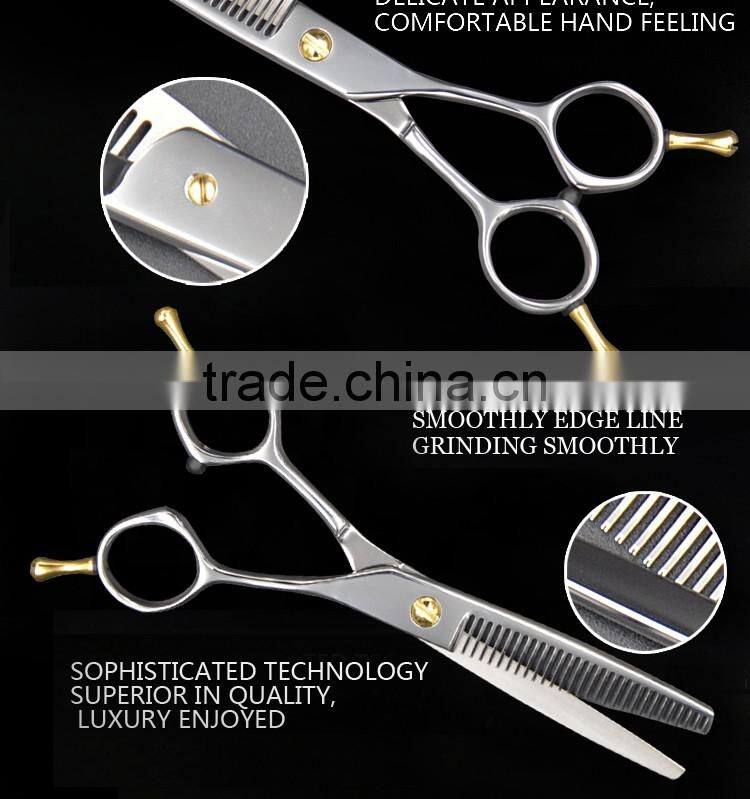 Professional Straight blade welcome personalised hairdressing scissors