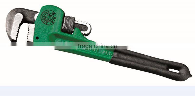 Berrylion Plastic Hanlde Pipe Wrench USA Type Heavy Duty Pipe Wrench