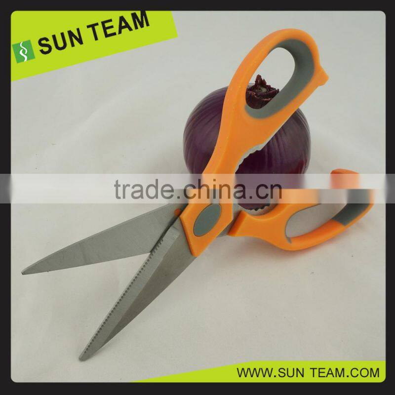 SK011 8-1/2"" Economic stainless steel kitchen bulk scissors
