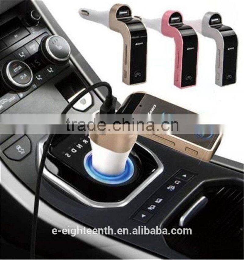 2016 hot Wireless Bluetooth Car Kit LCD MP3 Player FM Transmitter Modulator USB SD MMC