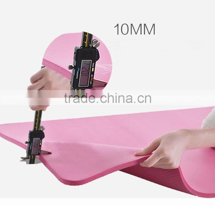 cheap Wholesale ECO anti-slip NBR Yoga Mat For Fitness